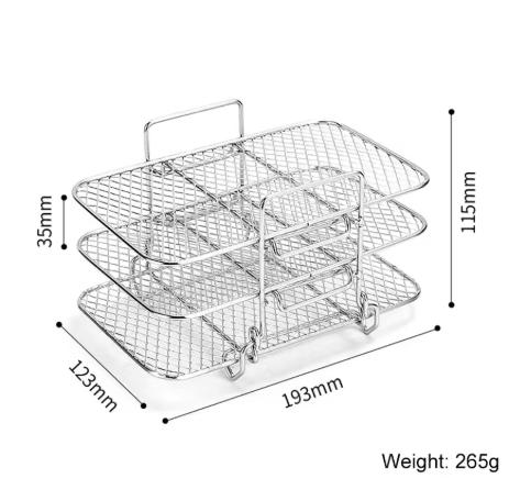 3-Layer Air Fryer Rack