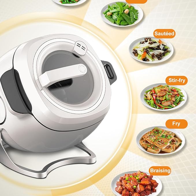 Smart 360° Automatic Cooking Machine
