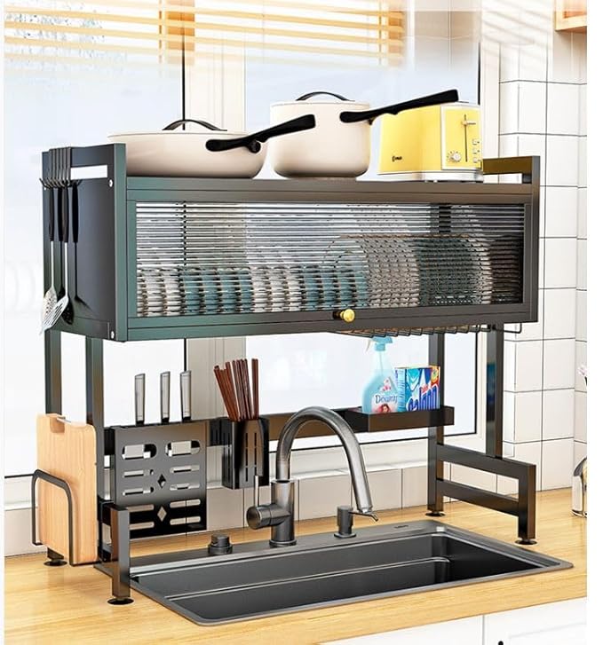 Over-the-Sink Dish Drying Rack