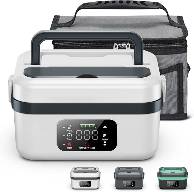 Cordless Electric Heated Lunch Box