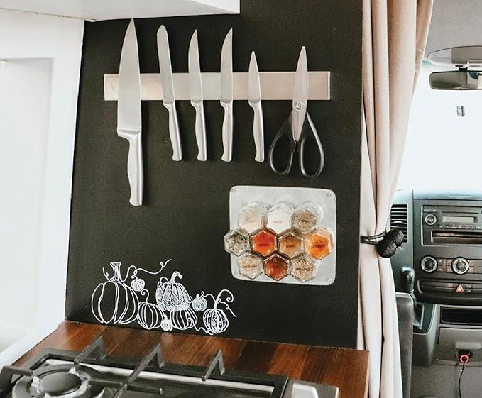 Magnetic Spice Storage Jars