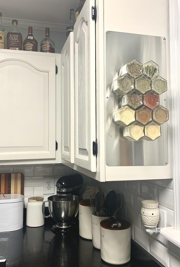Magnetic Spice Storage Jars
