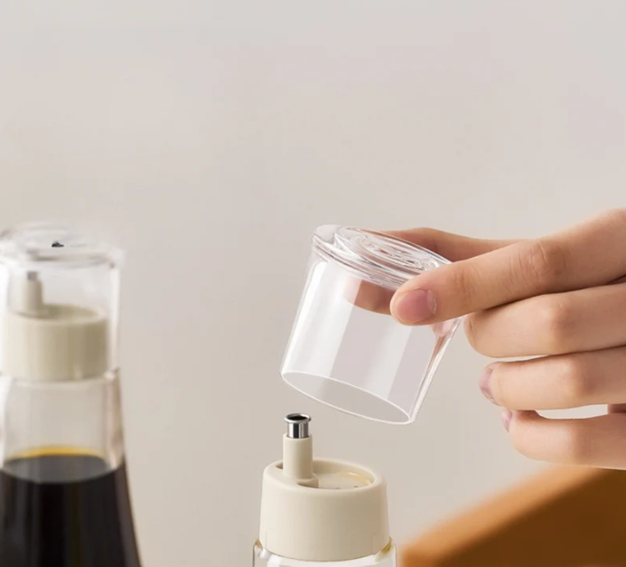Premium Glass Oil Dispenser (Set of 3)