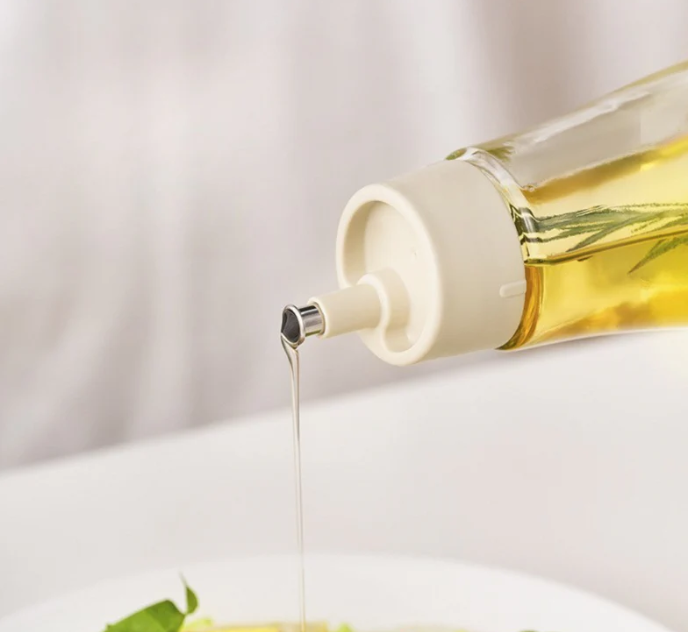Premium Glass Oil Dispenser (Set of 3)
