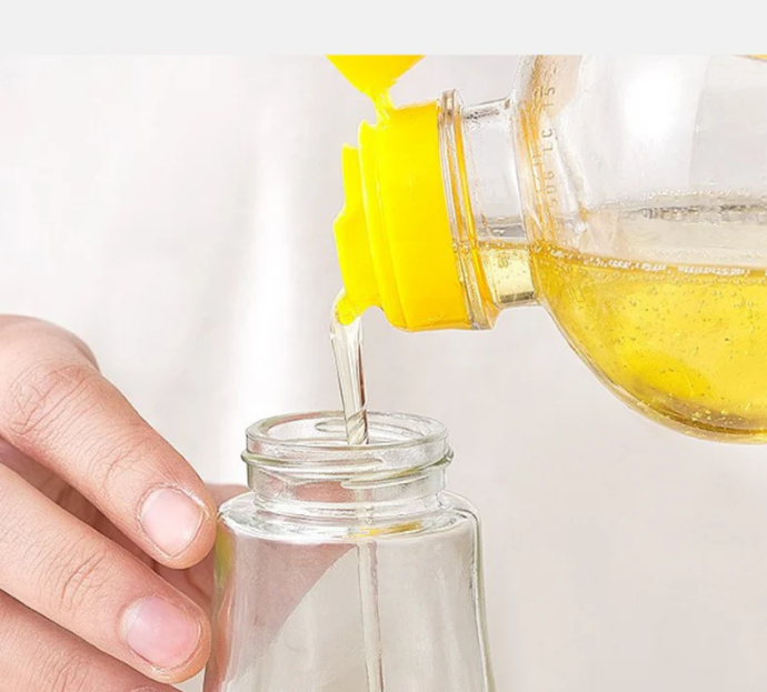 Premium Glass Oil Dispenser (Set of 3)