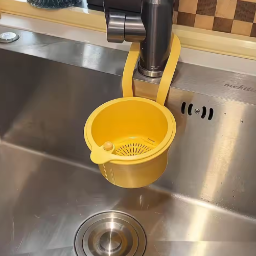 Kitchen Sink Strainer Hanging Drain Basket (Set of 2)