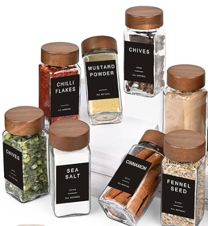 15-Piece Stackable Spice Jars
