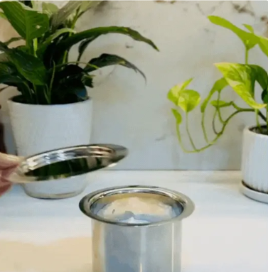 Flat Bottom Stainless Steel Food Storage Containers