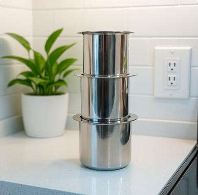 Flat Bottom Stainless Steel Food Storage Containers