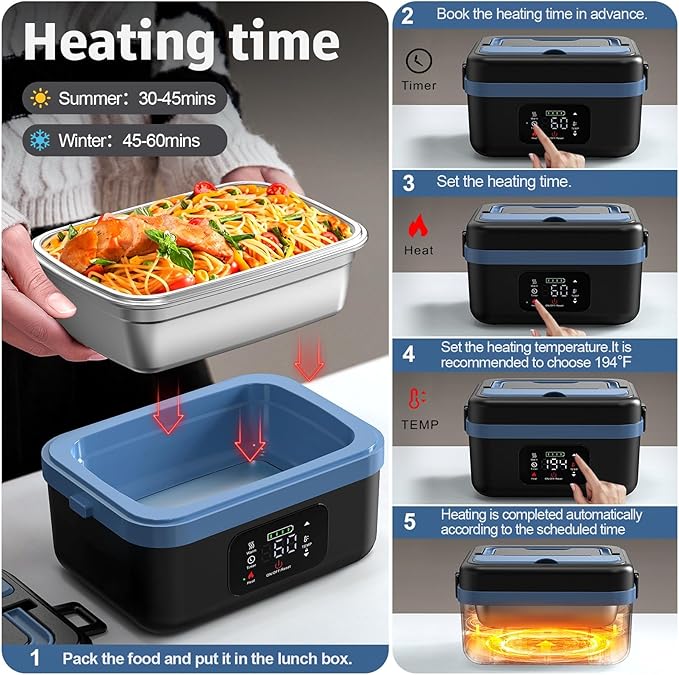 Wireless Heated Lunch Box