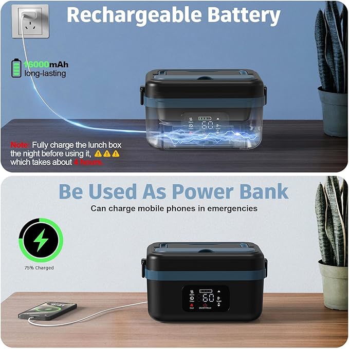 Wireless Heated Lunch Box