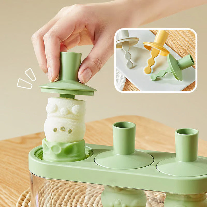 DIY Silicone Ice Pop Mold Set