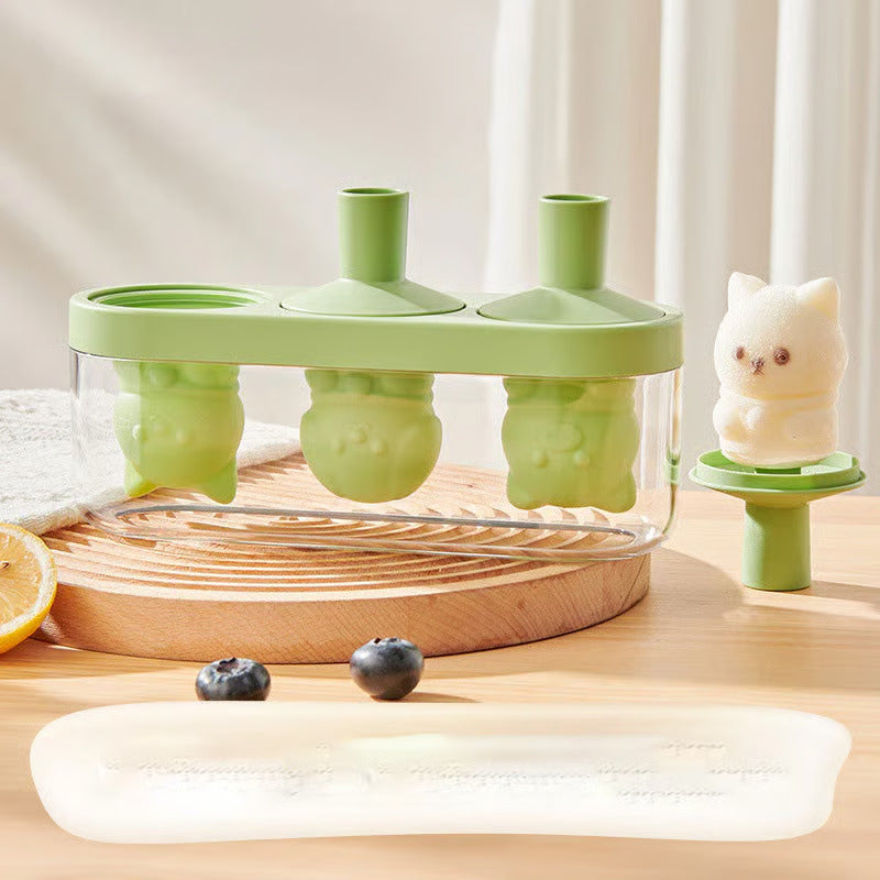 DIY Silicone Ice Pop Mold Set
