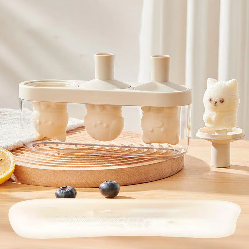 DIY Silicone Ice Pop Mold Set