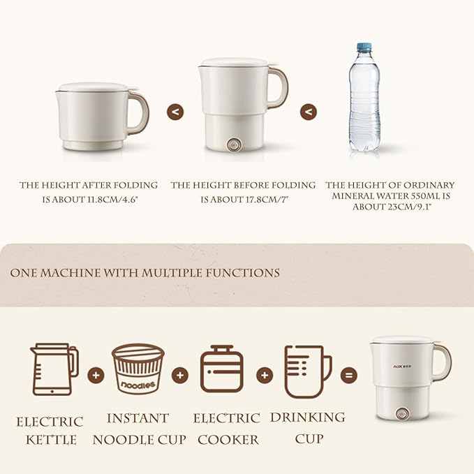 Portable Foldable Electric Kettle