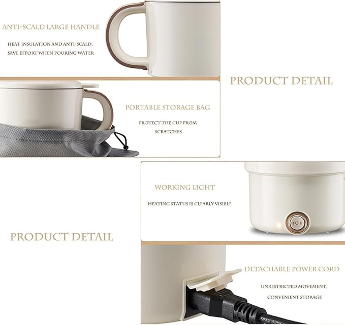 Portable Foldable Electric Kettle