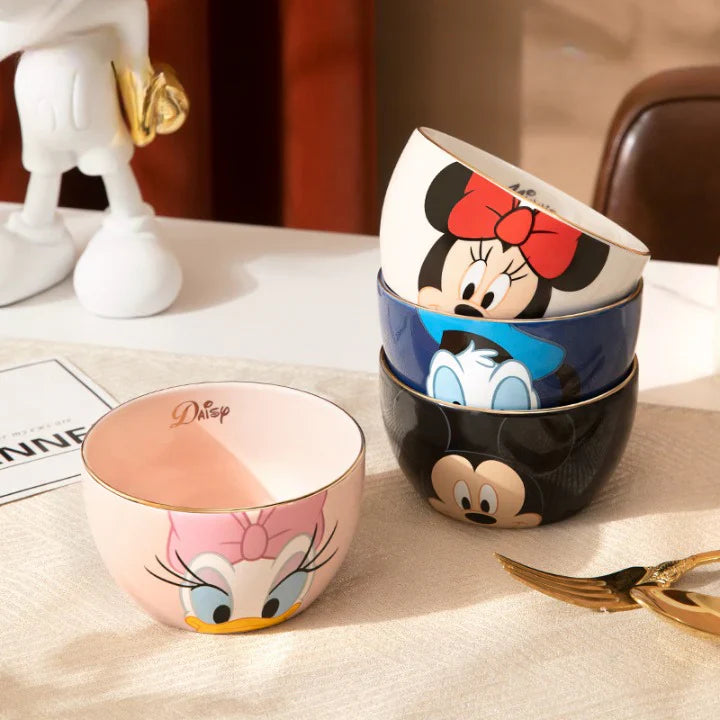 Mickey & Friends Cartoon Bowl Set