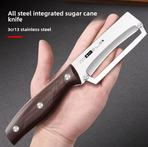 Stainless Steel Peeler with Wooden Handle