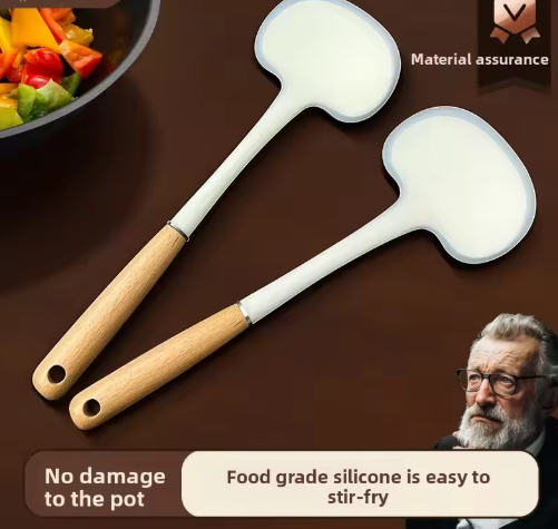 Silicone Mushroom Shaped Spatula