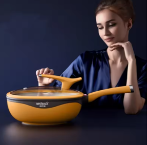 Heat-Resistant Non-Stick Wok Pan