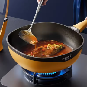 Heat-Resistant Non-Stick Wok Pan